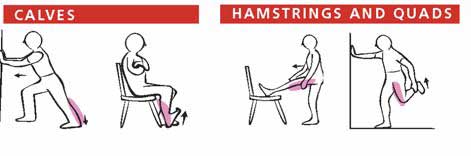 Calves Hamstring Stretch