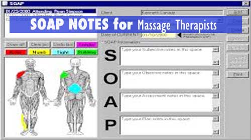 8 Free Soap Notes For Massage Therapy Doctemplates