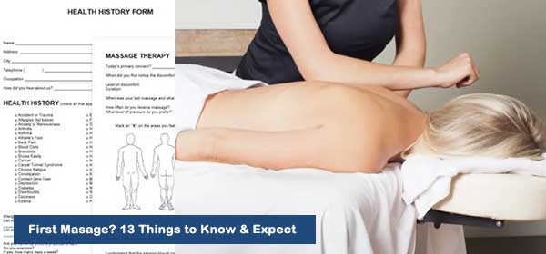 first massage expectations